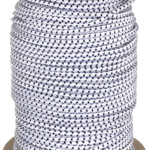 Keeper 06171 Bungee Cord, 1/4 in Dia, 300 ft L, Rubber