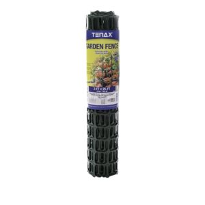 Tenax 2A140089 Home Fence, 25 ft L, 2 x 2 in Mesh, Polypropylene, Green