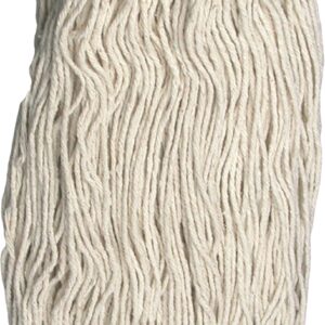 Birdwell 9051-12 Saddle Mop Head, 1-1/4 in Headband, Cotton