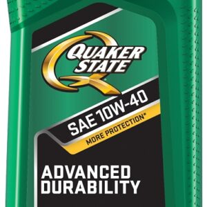 Quaker State Advanced Durability 550034964/5500240 Motor Oil, 10W-40, 1 qt Bottle