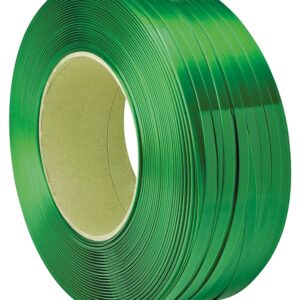 TransTech Signode ST-TPS2X2011 Strapping Coil, 4200 ft L, 5/8 in W, Polyester, Green