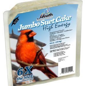 Heath DD-2 Suet Cake, All-Season, High-Energy, 4 lb