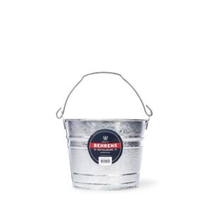 Behrens 1205 Pail, 5 qt Capacity, Steel