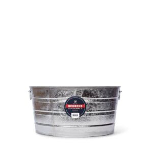 Behrens 2 Wash Tub, 15 gal Capacity, Steel