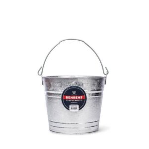 Behrens 1212 Pail, 12 qt Capacity, Steel