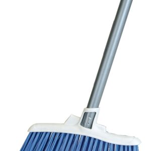 Quickie 750-4 Angle Broom, 12 in Sweep Face, Poly Fiber Bristle