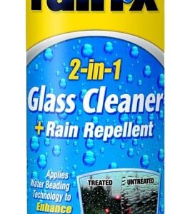 Rain-X 5080233 Glass Cleaner, 18 oz Spray Dispenser, Liquid, Fruity