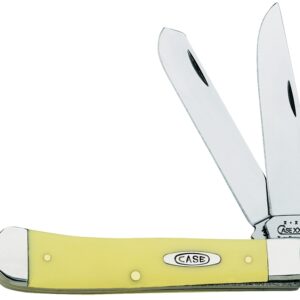 Case 00161 Folding Pocket Knife, Clip and Spey Blade, Polished Blade, 3-1/4 in Clip, 3.27 in Spey L Blade, 2-Blade