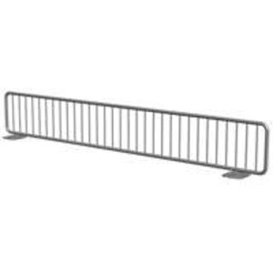 Lozier FSD317 BCP Free-Standing Wire Divider, Chrome