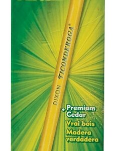 Ticonderoga 13884 Pencil, Extra Hard Lead, Wood Barrel
