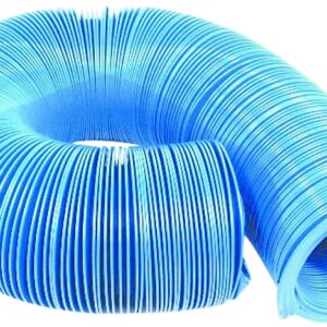 US Hardware RV-300B Sewer Hose, 3 in ID, 10 ft L, Blue