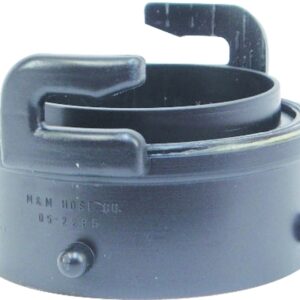 US Hardware RV-332B Hose Adapter, 3 in ID, Male x Male, Plastic, White