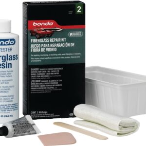 Bondo 420C Fiberglass Resin Repair Kit, 0.5 pt