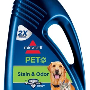 Bissell 99K52 Pet Stain and Odor Remover, Liquid, Characteristic Fragrance, 60 oz, Bottle