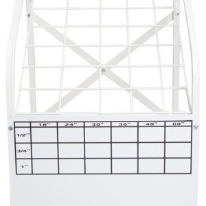 ProSource ST001 Pipe Nipple Display Rack, 20 in OAW, 27-1/2 in OAH