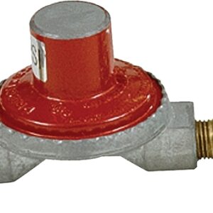 Bayou Classic 7000 Regulator and Control Valve, 1/4 in Connection, Brass, For: Fry Burners