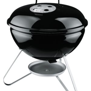 Weber Smokey Joe 10020 Charcoal Grill, 147 sq-in Primary Cooking Surface, Black