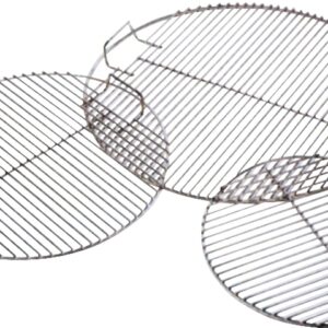 Weber 7431 Cooking Grate, 13.7 in L, 13.7 in W, Steel, Nickel