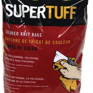 Trimaco 10801 Colored Knit Rag, 1/2 lb, Polycotton