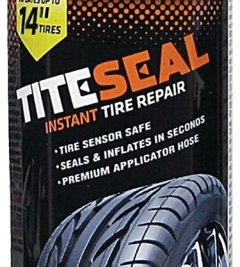 Titeseal M1114/6 Instant Tire Repair Sealant, Seals Tire Up to: 3/16 in, 12 oz Aerosol Can, Liquid, Ammonia