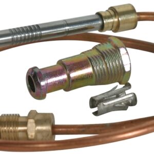 Camco USA 09273 Thermocoupler Kit, Specifications: 18 in L Lead, For: RV LP Gas Water Heaters and Furnaces