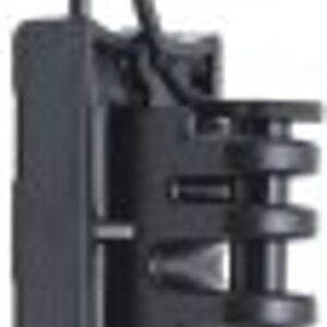 Zareba IWTPLB-Z Series Screw-In Ring Insulator, For: Standard Stubbed T-Post and Wood Post, 9 to 22 ga Fence Wire