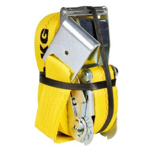 Keeper 04627 Tie-Down, 2 in W, 30 ft L, 3333 lb, Hook End Fitting