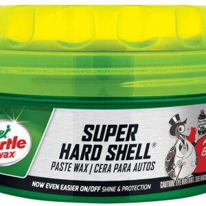 Turtle Wax SUPER HARD SHELL T222 Car Wax, 14 oz, Paste, Typical Solvent