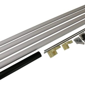 Heath MP-15G Telescoping Gourd Pole, 15 ft H, Steel