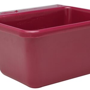 Fortex-Fortiflex 1306602 Pet Feeder, S, 5 qt Volume, Red