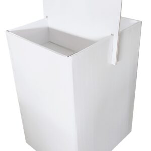 Vulcan TGE-DUMP Display Empty Dump Bin, Paper, White, 24 in L, 20 in W, 33-1/2 in H