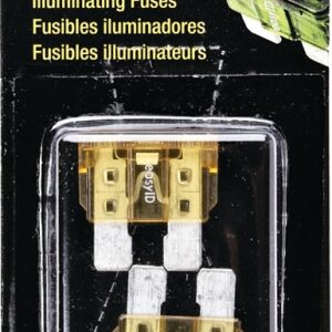 Bussmann BP/ATC-20ID Automotive Fuse, 1 kA Interrupt, Blade Fuse, 32 VDC, Yellow