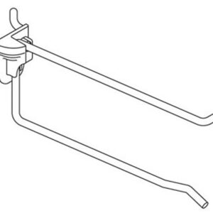 Southern Imperial R33-4X25SCN Scanning Drop Hook, 4 in L Dimensions, Galvanized