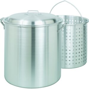 Bayou Classic 1000 Stock Pot, 100 qt Capacity, Aluminum