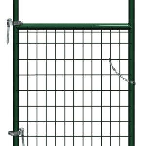 Behlen Country 40132032 Wire-Filled Gate, 36 in W Gate, 50 in H Gate, 6 ga Mesh Wire, 2 x 4 in Mesh, Green