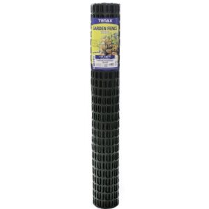 Tenax 2A140093 Garden Fence, 50 ft L, 4 ft H, 2 x 2 in Mesh, Polyethylene, Green