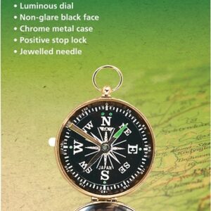 Coghlan's 8048 Pocket Compass, Magnetic, Metal