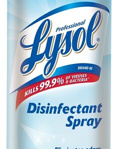 Lysol 74828 Disinfectant, 19 oz, Liquid, Crisp Linen, Clear/Water White