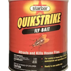 Starbar QuikStrike 100508298 Fly Bait, Granular, Fish, 5 lb Can