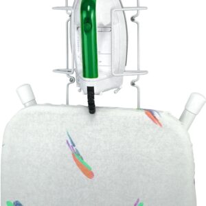 ClosetMaid 3458 Ironing Caddy, Steel, White, 7-1/2 in W, 5-1/2 in D, 7-1/2 in H