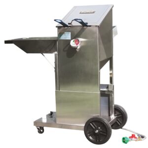 Bayou Classic 700-704 Deep Fryer, 2 -Fry Basket, Stainless Steel