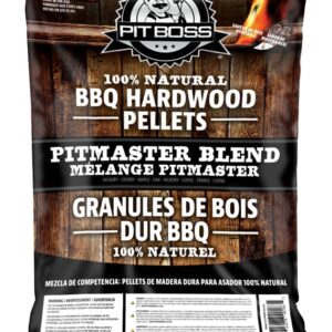 Pit Boss PBPLT534040183 Pitmaster Blend Pellet, Hardwood, 40 lb