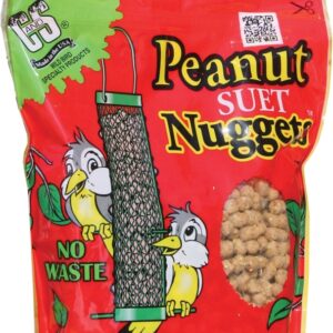 C&S Nuggets CS06105 Bird Food, High-Energy, Peanut Flavor, 27 oz Bag