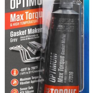 Permatex 27036 Gasket Maker, Gray, 3.35 oz Tube, Paste, Mild