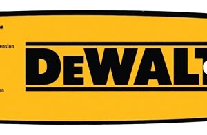 DEWALT DWZCSB8 Pole Saw Replacement Bar, 8 in L Bar, 0.043 in, 3/8 in TPI/Pitch