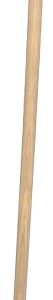 Birdwell 524-12 Handle, 15/16 in Dia, 48 in L, Tapered, Wood, Natural
