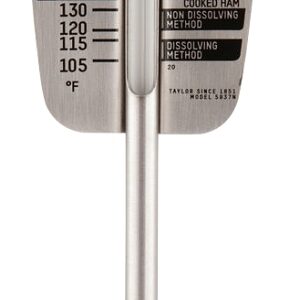 Taylor 5937N Armored Thermometer, 105 to 185 deg F