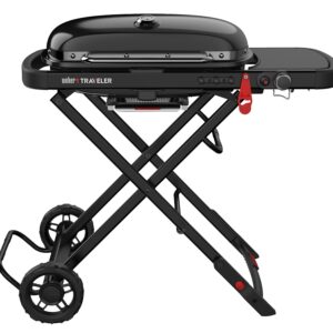 Weber 9013001 Gas Grill, 13,000 Btu, Propane, 1-Burner, Smoker Included: No, Side Shelf Included: Yes