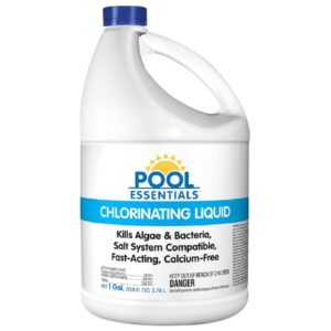Pool Essentials 26128ESS Chlorine, 1 gal, Liquid