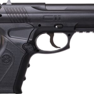 Crosman C11 Air Pistol, 0.177 in Caliber, 480 fps, Smooth Bore Barrel, 20 Shot, Semi-Auto Repeater Trigger